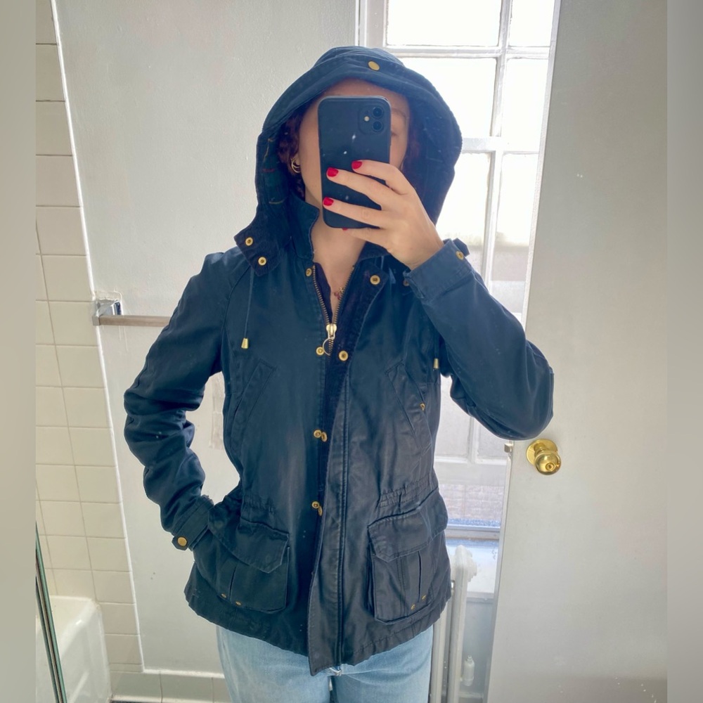 Zara Trafaluc Water Resistant Coat